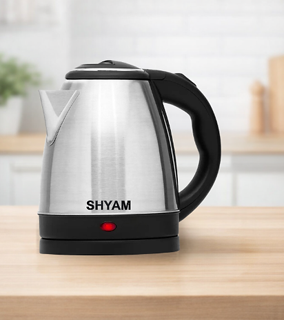 Shyam Electric Kettle – Stainless Steel Auto Cut-Off