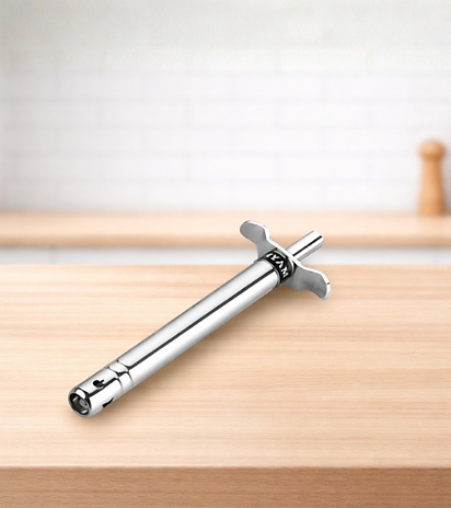 Shyam Kitchen Lighter – Chrome Finish Imported Piezo Spark